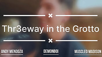 Threeway in the grotto at casamaxxx with these two studs versversaceboi muscledmadison full scene dropping in april