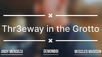 Threeway in the grotto at casamaxxx with these two studs versversaceboi muscledmadison full scene dropping in april