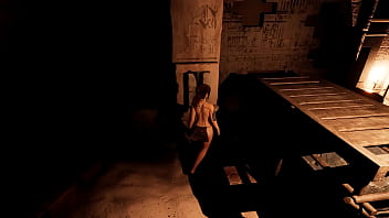 A thick mysterious totem dildo visits lara's hole 3d hentai