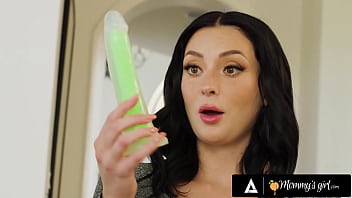 Stacked milf strap on assfucks hot babe