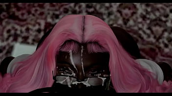 Black milf sucks dick sloppy till it busts and doesn't stop