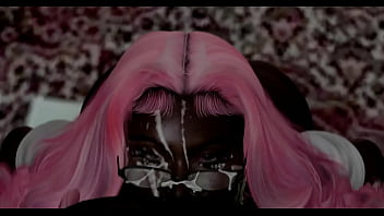 Black milf sucks dick sloppy till it busts and doesn't stop