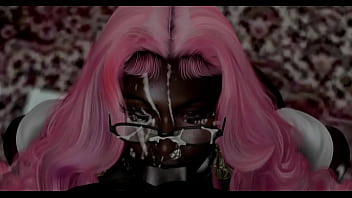 Black milf sucks dick sloppy till it busts and doesn't stop