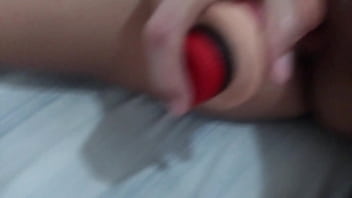 Jade and her favorite toy trailer 02