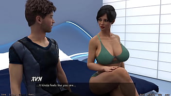 Stranded in space #150 the busty 38 year old milf lets me see her beautiful tits