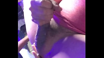 Laying down on a table i suck his cock and finger his ass