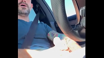 Whats up la stroking in the car