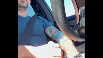 Whats up la stroking in the car