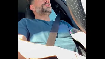 Whats up la stroking in the car