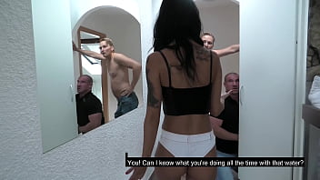 Thirsty freya dee drinks piss and gets dp with gapes and deepthroat dry