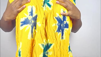 Hot stepsister showing her big boobs