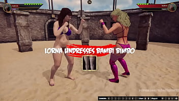 Lorna vs bambi nf3d lesbian no rules combat Lorna vs bambi nf3d lesbian no rules combat