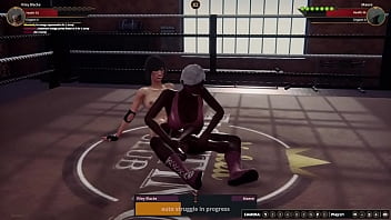 Riley vs maeve nf3d kinky fight female combat ring battle