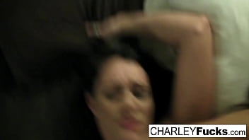 Busty babe has a 3some