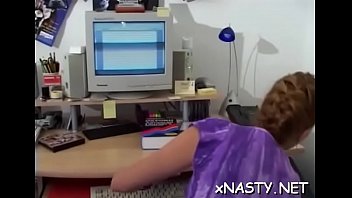 Mesmerizing honey bella bent over for a bonk