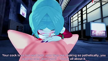 Rebecca blowjob in night city 1 cyberpunk full & pov on sheer & fantasyking3