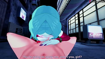 Rebecca blowjob in night city 1 cyberpunk full & pov on sheer & fantasyking3