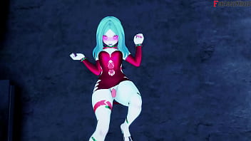 Rebecca blowjob in night city 1 cyberpunk full & pov on sheer & fantasyking3