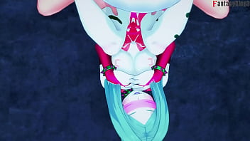 Rebecca blowjob in night city 1 cyberpunk full & pov on sheer & fantasyking3