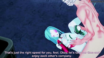 Rebecca blowjob in night city 1 cyberpunk full & pov on sheer & fantasyking3