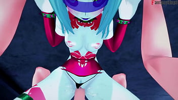 Rebecca blowjob in night city 1 cyberpunk full & pov on sheer & fantasyking3