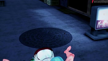 Rebecca blowjob in night city 1 cyberpunk full & pov on sheer & fantasyking3