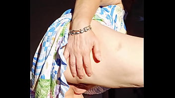 Parting my meaty drapes