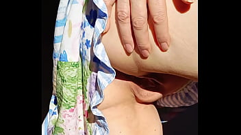 Parting my meaty drapes