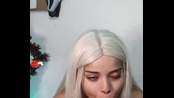 Feitiço wellington perdeu o controle no boquete intenso e gozou na boca da bruxa