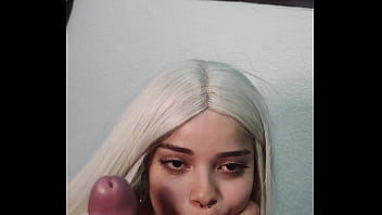 Feitiço wellington perdeu o controle no boquete intenso e gozou na boca da bruxa