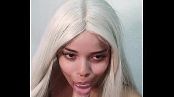 Feitiço wellington perdeu o controle no boquete intenso e gozou na boca da bruxa