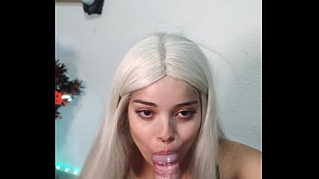 Feitiço wellington perdeu o controle no boquete intenso e gozou na boca da bruxa