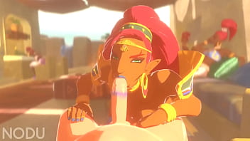Urbosa giving head and having sex with link