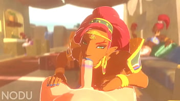 Urbosa giving head and having sex with link
