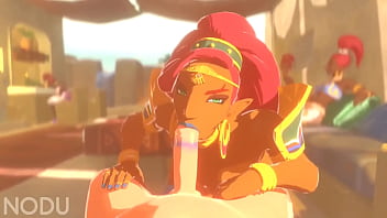 Urbosa giving head and having sex with link