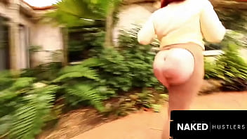 Redhead bbw milf fucks her hot young personal trianer outside of her miami home Redhead bbw milf fucks her hot young personal trianer outside of her miami home