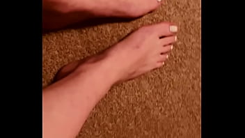 Wife Naughty Feet Play With My Cock thumbnail