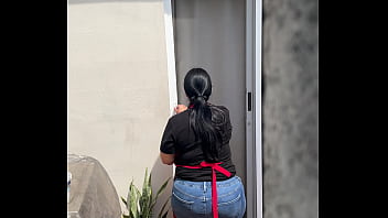 Culona es grabada no se da cuenta Culona es grabada no se da cuenta