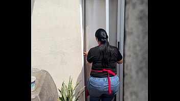 Culona es grabada no se da cuenta