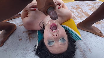 Hot milf alice wu gets her first group sex with dp and dpp from black cocks eks543