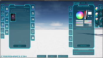 Cyberomance alpha vr rig character test