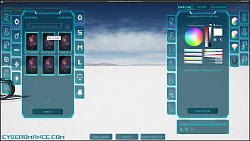 Cyberomance alpha vr rig character test