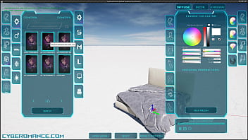 Cyberomance alpha vr rig character test