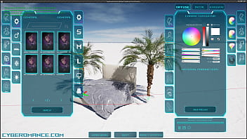 Cyberomance alpha vr rig character test Cyberomance alpha vr rig character test