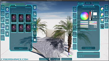 Cyberomance alpha vr rig character test