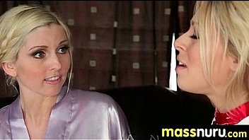 Nuru massage ends with a hot shower fuck 18