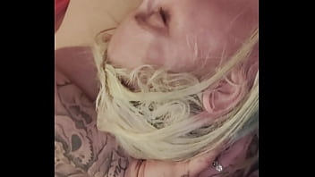 Young girl worships big dick