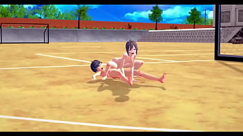 コイカツ 真夏のグラウンドでアヘ顔騎乗位