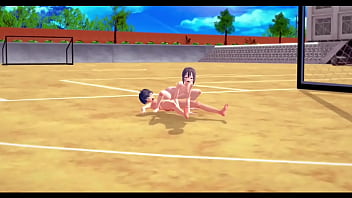 コイカツ 真夏のグラウンドでアヘ顔騎乗位