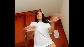 Hot model twerking